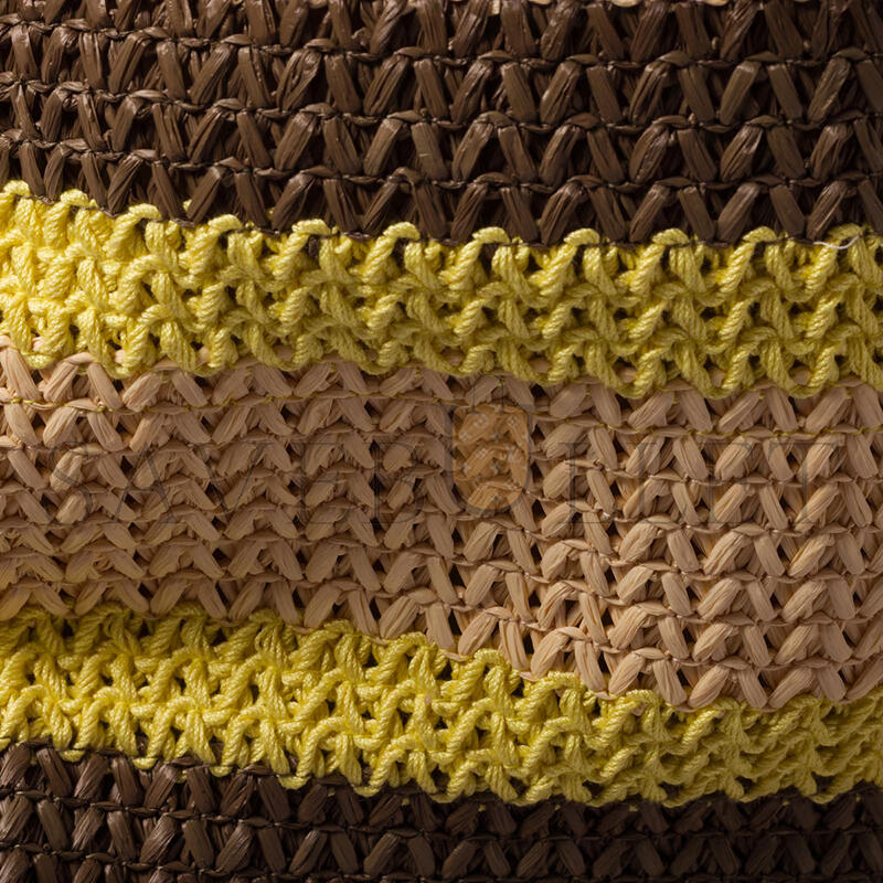 MIU MIU RAFFIA-EFFECT WOVEN TOTE BAG 5BG228 (40*34*16cm)